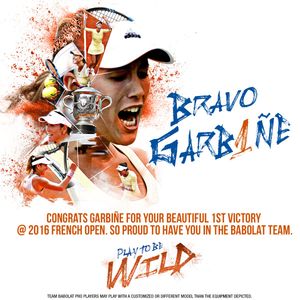 Image post by @babolat on Twitter