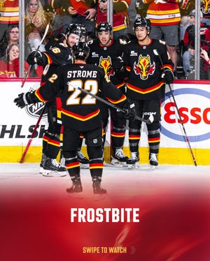 Image post by @nhlflames on Instagram