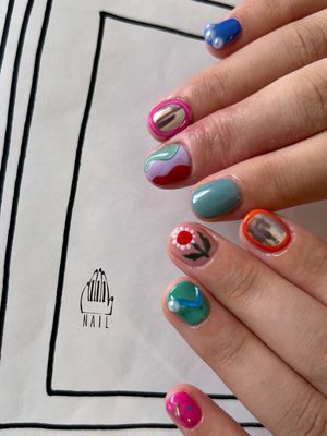 Image post by @111nail_omotesando on Instagram