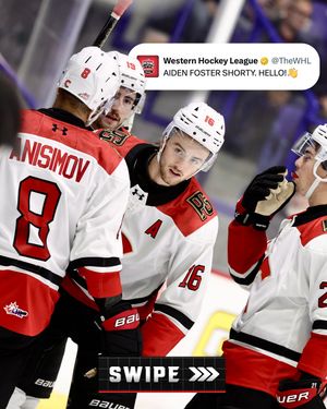 Image post by @westernhockeyleague on Instagram
