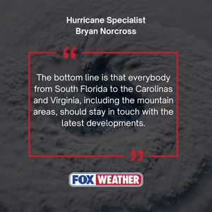 Image post by @foxweather on Instagram