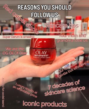 Image post by @olay on Instagram