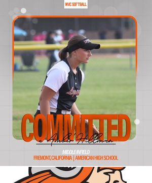 Image post by @West Valley College Softball on Facebook