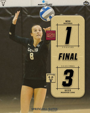 Image post by @uccsvolleyball on Instagram