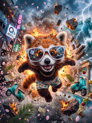 Image post by @redpandavx on Instagram
