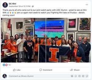 Image post by @illinois_alumni on Instagram