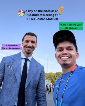 Image post by @northeastern on Instagram