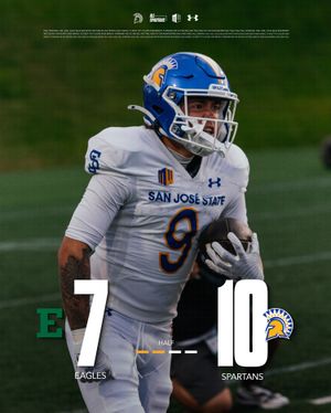 Image post by @sanjosestatefb on Instagram