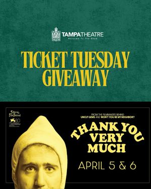 Image post by @tampatheatre on Instagram