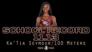 Image post by @FSU_Track on Twitter
