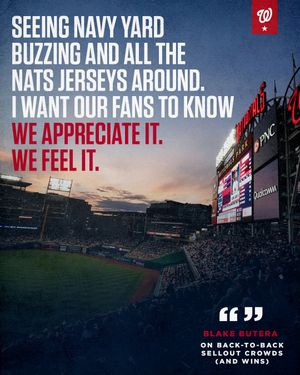 Image post by @nationals on Instagram