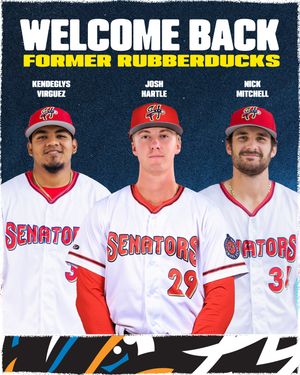 Image post by @akronrubberducks on Instagram