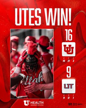 Image post by @utahbaseball on Instagram