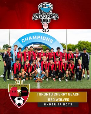 Image post by @ontario_soccer on Instagram