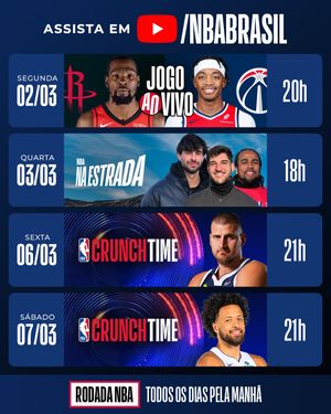 Image post by @nbabrasil on Instagram