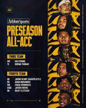 Image post by @cal_football on Instagram