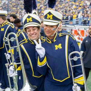 Image post by @umichband on Instagram