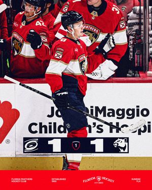Image post by @FlaPanthers on Twitter/X