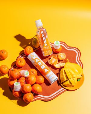 Image post by @drinkkarmawater on Instagram