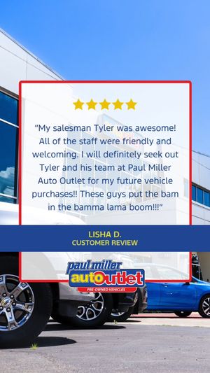 Video post by @PaulMillerAutoOutlet on Facebook