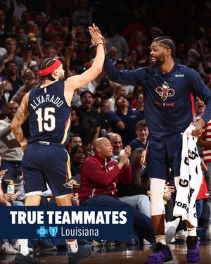 Image post by @pelicansnba on Instagram