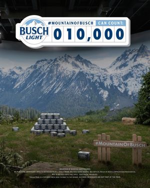 Image post by @BuschBeer on Twitter