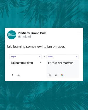 Image post by @f1mia on Instagram