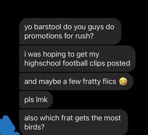 Image post by @barstoolindiana on Instagram