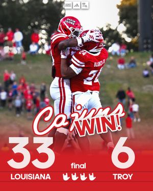 Image post by @RaginCajunsFB on Twitter/X