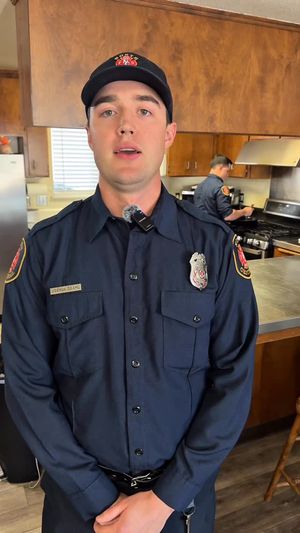 Video post by @KermanFire on Facebook
