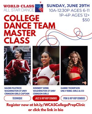 Image post by @wcallstardance on Instagram