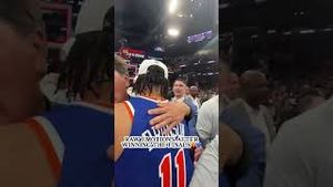 Video post by @nyknicks on YouTube