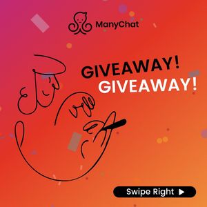 Image post by @manychat on Instagram