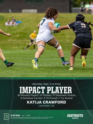 Image post by @dartmouthwrugby on Instagram