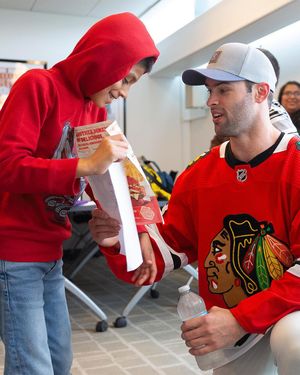 Image post by @nhlblackhawks on Instagram