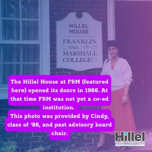 Image post by @fandm_hillel on Instagram