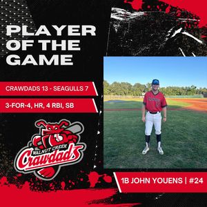 Image post by @walnutcreekcrawdads_ccl on Instagram