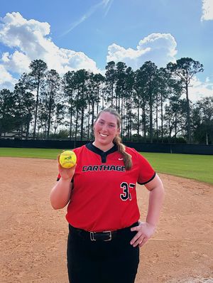 Image post by @carthagesoftball on Instagram