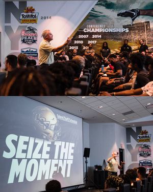 Image post by @CoachGusMalzahn on Twitter