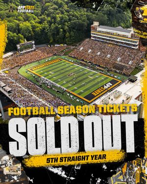 Image post by @appstatesports on Instagram