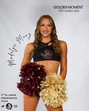 Image post by @fsugoldengirls on Instagram