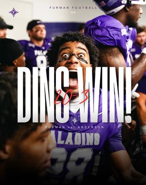 Image post by @paladinfootball on Instagram