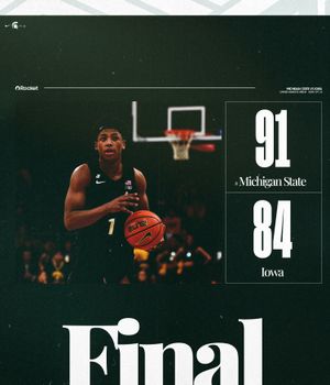 Image post by @michiganstatebasketball on Instagram