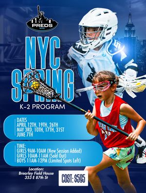Image post by @predatorsnyclacrosse on Instagram