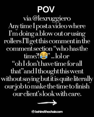 Image post by @behindthechair_com on Instagram