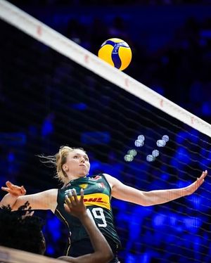 Image post by @legavolleyfemminile on Instagram