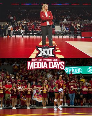 Image post by @iowastatevb on Instagram