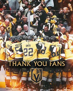 Image post by @vegasgoldenknights on Instagram