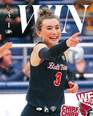 Image post by @ballstatewvb on Instagram