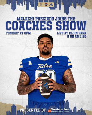 Image post by @tulsa_football on Instagram